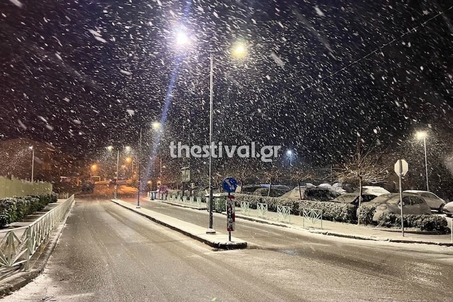 Κακοκαιρία, Καιρός, Χιόνια, Θεσσαλονίκη